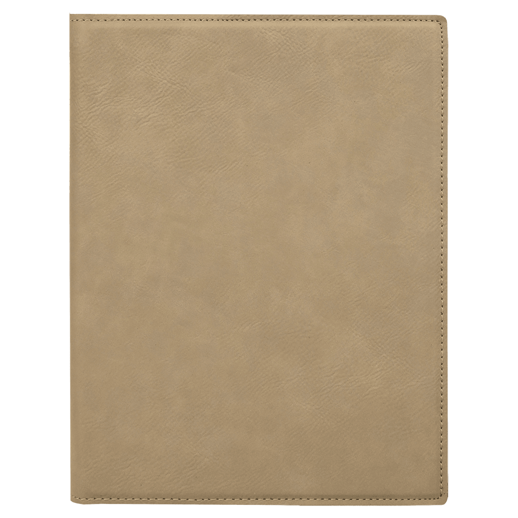 Leatherette Portfolio - Beige