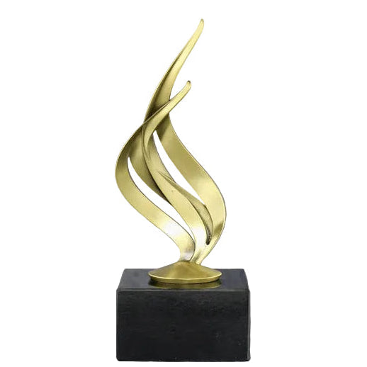 Achievement Flame on Marble Base