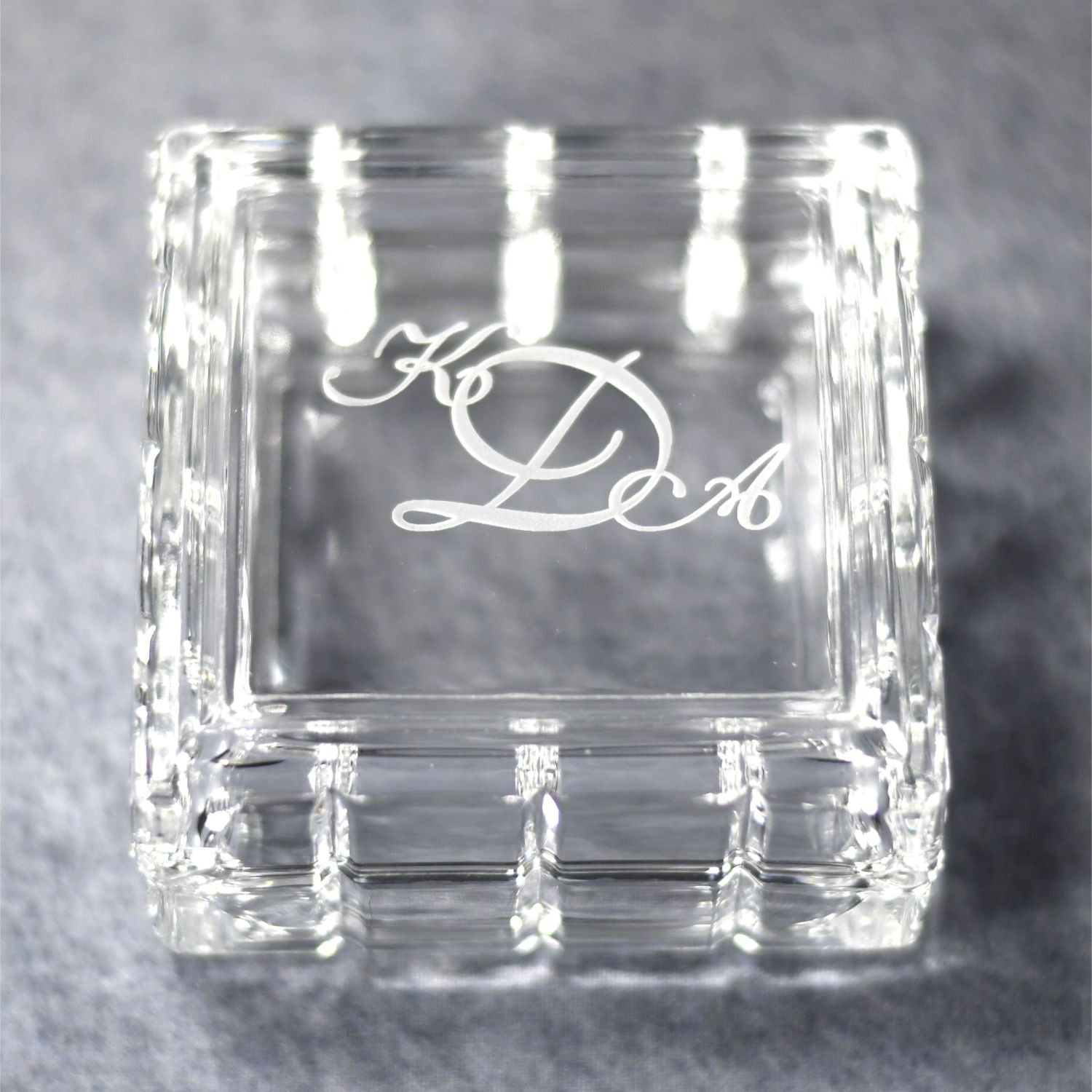 Glass Trinket Box