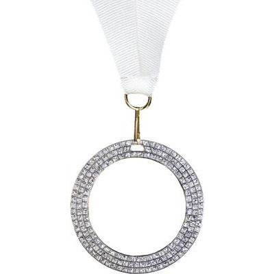 Silver Glitter Medal Series